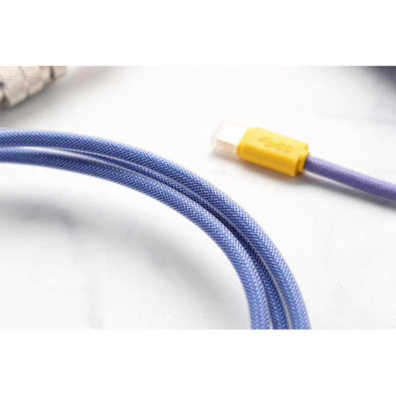 Ducky Ducky キーボードケーブル [USB-C ⇔ USB-A /1.8m] Premicord Custom Coiled USB Cable Horizon PREMICORDHORIZON PREMICORDHORIZON