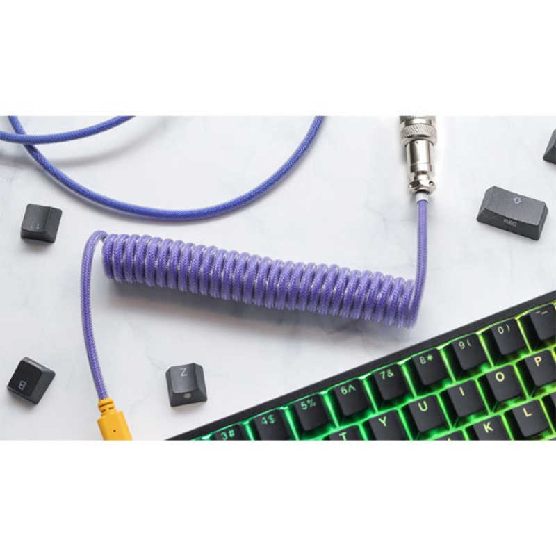 Ducky Ducky キーボードケーブル [USB-C ⇔ USB-A /1.8m] Premicord Custom Coiled USB Cable Horizon PREMICORDHORIZON PREMICORDHORIZON