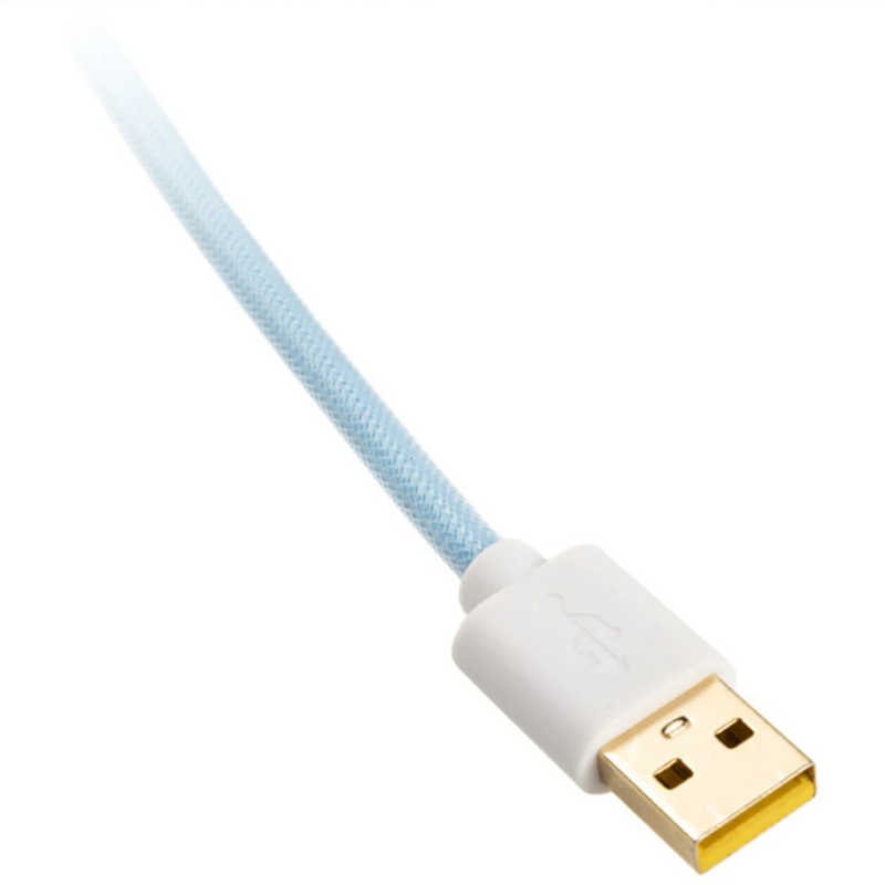 Ducky Ducky Premicord Custom Coiled USB Cable Cotton Candy メカニカルキｰボｰドケｰブル イエロｰ  [有線 /USB] PREMICORDCOTTONCANDY PREMICORDCOTTONCANDY
