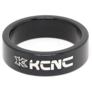 KCNC ヘッドセットパーツ スペーサー OS 10mm ブラック ｽﾍﾟｰｻｰ