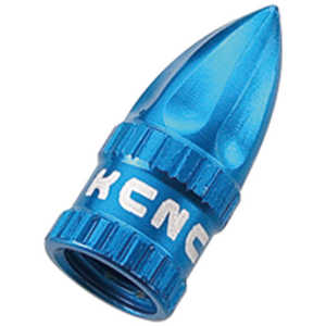  KCNC チューブ バルブキャップ PR FV ブルー バルブキャップFV