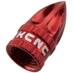 KCNC チューブ バルブキャップ PR AV 760072 レッド