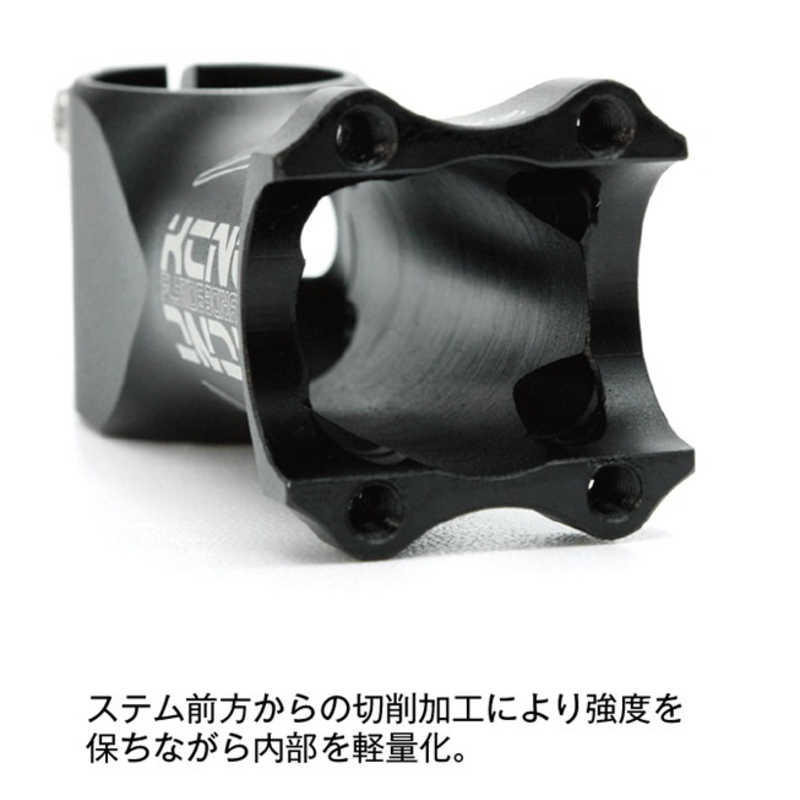 KCNC ステム フェイスプレート 31.8mm SCウイングヨウ ゴールド 