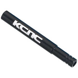  KCNC チューブ バルブエクステンション 50mm ブラック バルブエクステンション
