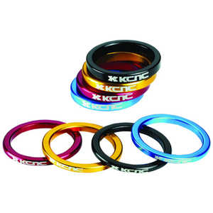 KCNC ヘッドセットパーツ スペーサー OS 2mm 506251 レッド