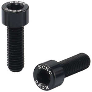 KCNC ボトルケージパーツ ボルト M5/15mm 2PCS ブラック 06211 KCNC ボトルケージパーツ ボルト M5/15mm 2PCS ブラック 06211