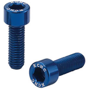 KCNC ボトルケージパーツ ボルト M5/15mm 2PCS 06214 ブルー KCNC ボトルケージパーツ ボルト M5/15mm 2PCS 06214 ブルー