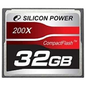 SILICONPOWER 200倍速 コンパクトフラッシュ (32GB)｢バルク品｣ SP032GBCFC200V10