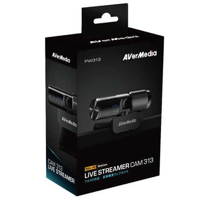 Webカメラ AVerMedia (アバーメディアテクノロジーズ) PW313 PW313 Full HD 1080p Webcam, Camera for Gamers | AVerMedia