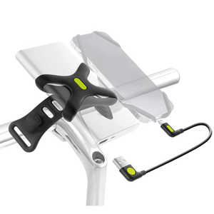 BONE 自転車用モバイルバッテリーホルダー+ケーブル Phone Charger Kit ブラック LK20092 BONE 自転車用モバイルバッテリーホルダー+ケーブル Phone Charger Kit ブラック LK20092