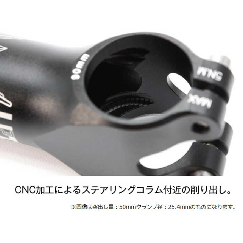 KCNC KCNC ステム フライライド AH OS 60mm 25.4mm 5D 683032 ブラック 683032 ブラック