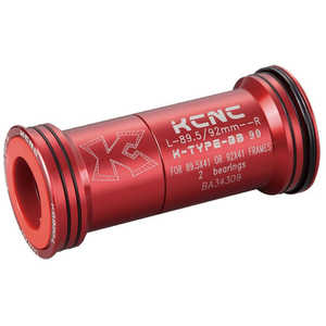 KCNC BBセット BB86 アダプター Kタイプ/シマノ用 263422 レッド