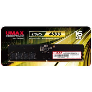 UMAX ߥ꡼DIMMϡDDR5-4800ϡ16GBϡ16GB 1ȡ UM-DDR5S-4800-16G