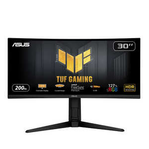 ASUS  Ѷʥߥ󥰱վǥץ쥤 TUF Gaming 29.5 /UltraWide FHD(25601080) /磻 /̷ VG30VQL1A