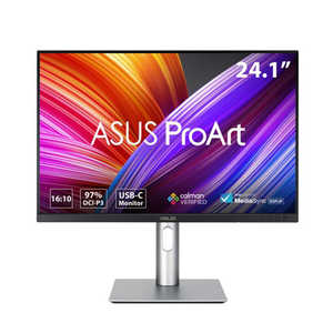 ASUS エイスース 液晶ディスプレイ ProArt シルバー ［24.1型 /WUXGA(1920×1200) /ワイド］ PA248CRV