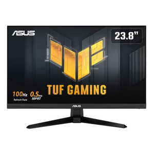 ASUS エイスース ゲーミング液晶ディスプレイ TUF GAMING ブラック ［23.8型 /フルHD(1920×1080) /ワイド］ VG246H1A