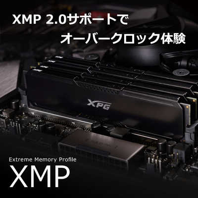 XPG GAMMIX D20 DDR4-3200 32GB (1枚) メモリ ADATA XPG GAMMIX D20 16 GB (2 x 8 GB) DDR4-3200 CL16 Memory