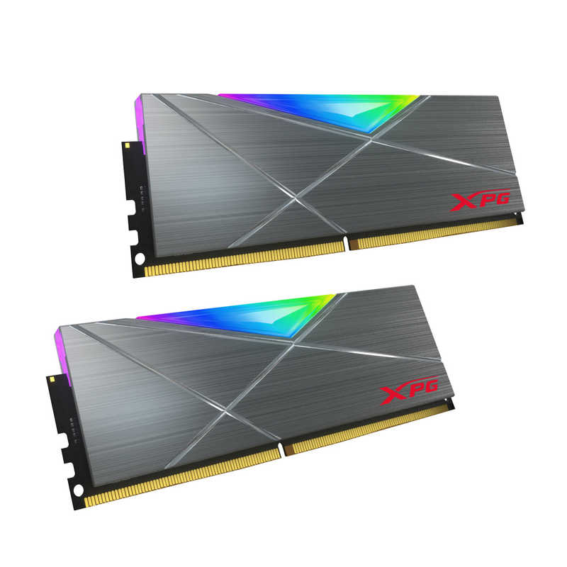 ADATA ADATA 増設用メモリ 増設ゲーミングメモリ XPG SPECTRIX D50 RGB タングステングレー[DIMM DDR4 /8GB /2枚] AX4U32008G16A-DT50 AX4U32008G16A-DT50