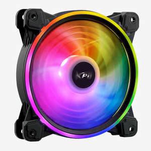 ADATA ケースファン RGBモデル [120mm / PWM 600~2000rpm ] XPG ブラック HURRICANE120ARGBPWMB