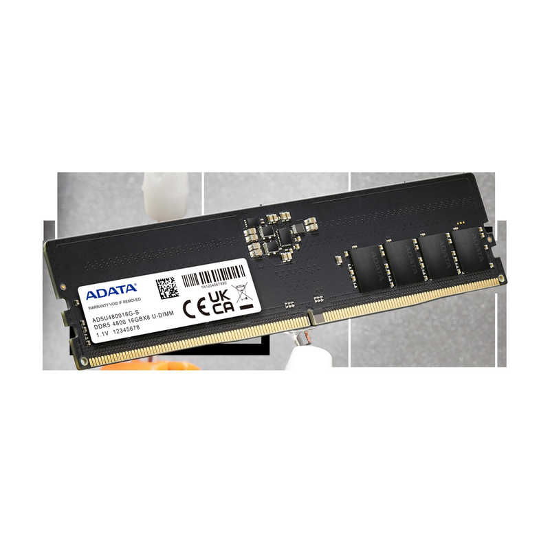 ADATA ADATA 増設用メモリ DDR5-4800[DIMM DDR5 /16GB /1枚] AD5U480016G-R AD5U480016G-R