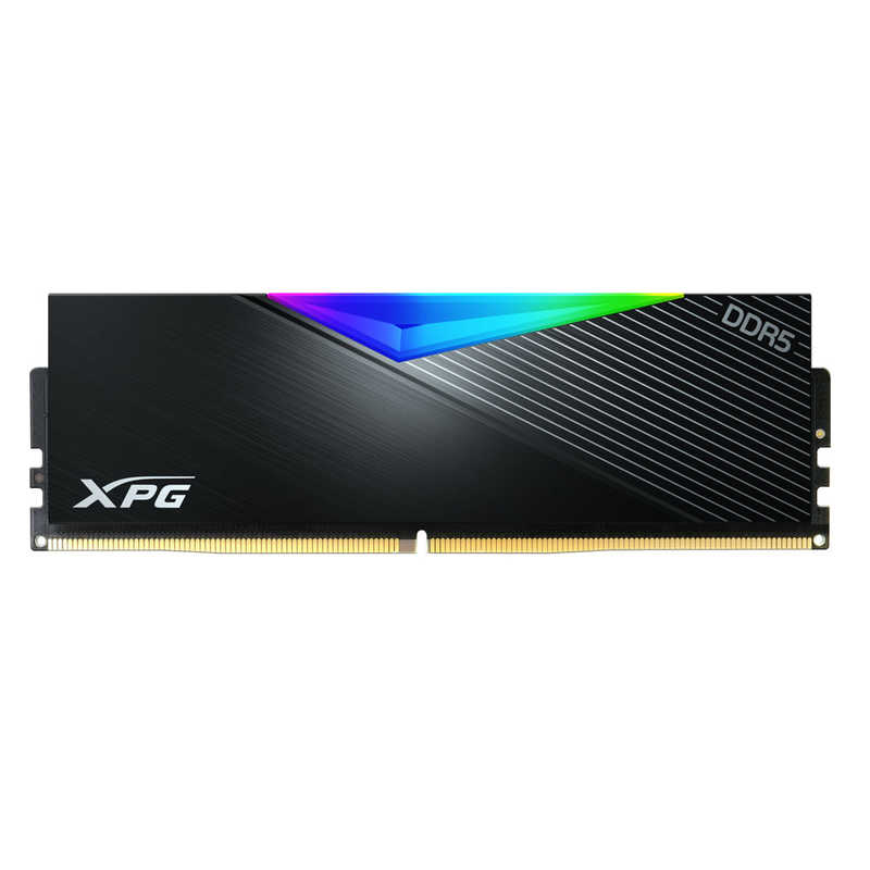 ADATA ADATA 増設用メモリ XPG LANCER RGB DDR5-5200 ブラック[DIMM DDR5 /16GB /2枚] AX5U5200C3816G-DCLARBK AX5U5200C3816G-DCLARBK