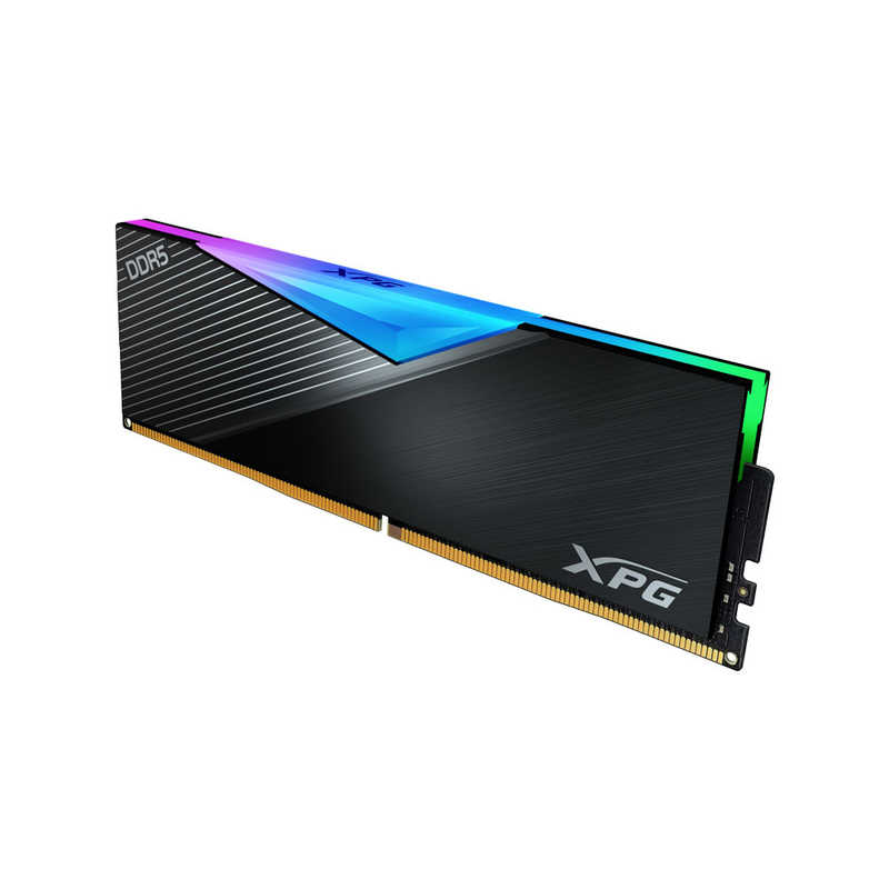 ADATA ADATA 増設用メモリ XPG LANCER RGB DDR5-5200 ブラック[DIMM DDR5 /16GB /2枚] AX5U5200C3816G-DCLARBK AX5U5200C3816G-DCLARBK