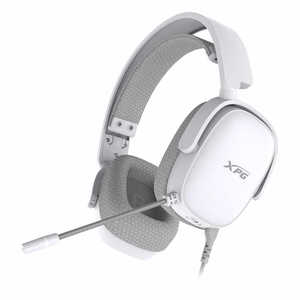 ADATA ゲーミングヘッドセット［3.5mmミニプラグ/両耳/ヘッドバンドタイプ］XPG ホワイト PRECOGS-WHCWW