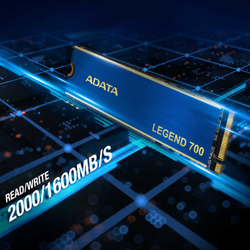 ADATA ADATA 内蔵SSD PCIExpress接続 LEGEND 700 ［512GB /M.2］｢バルク品｣ ALEG700512GCS ALEG700512GCS