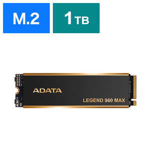 ADATA ¢SSD PCIExpress³ LEGEND 960 MAX 1TB /M.2ϡ֥Х륯ʡ ALEG960M1TCS