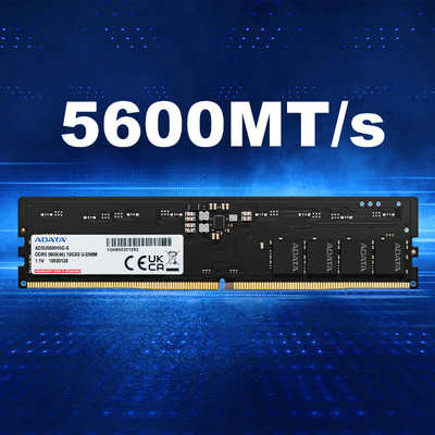 ADATA 増設用メモリ DDR5-5600 ブラック[DIMM DDR5 /16GB /2枚 