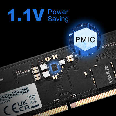 ADATA 増設用メモリ DDR5-5600 ブラック[DIMM DDR5 /8GB /2枚