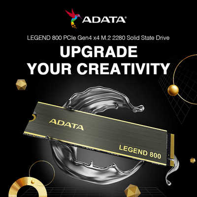 ADATA 内蔵SSD PCI-Express接続 LEGEND 800 (ヒートシンク付) [1TB /M