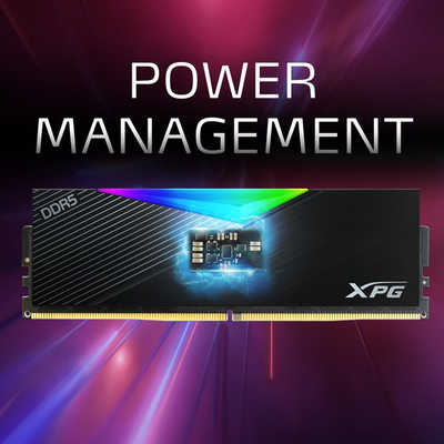 XPG LANCER RGB DDR5 6400 16GB 2枚組 XPG Lancer RGB DDR5 6400MHz 64GB (2x32GB) CL32 UDIMM 288