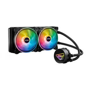 ADATA CPU顼 ֥å  120mmեx2 / ե˥ƥߥ顼  ֥å LEVANTEX240-BKCWW