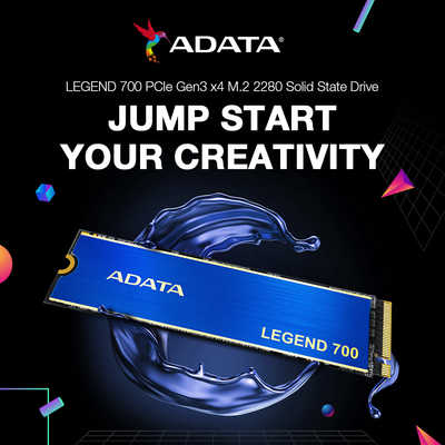 ADATA 内蔵SSD PCI-Express接続 LEGEND 700(ヒートシンク付) [2TB /M.2