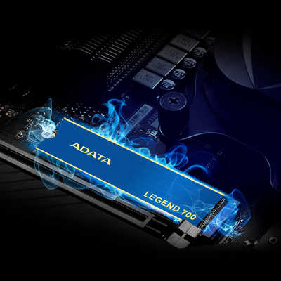 ADATA 内蔵SSD PCI-Express接続 LEGEND 700(ヒートシンク付) [2TB /M.2