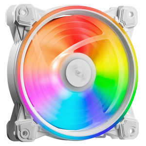ADATA ե 120mm /2000RPM XPG HURRICANE 120 ARGB PWM ۥ磻 HURRICANE120ARGBPWM-WHCWW