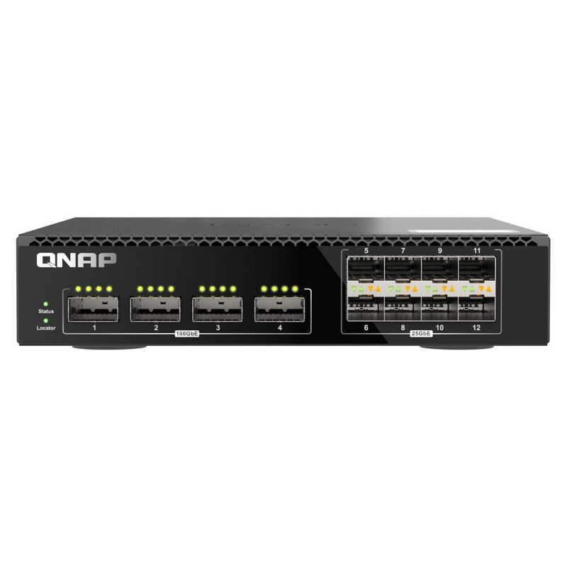 QNAP QNAP スイッチングハブ［100GbE QSFP28×4/25GbE SFP28×8］ QSW-M7308R-4X QSW-M7308R-4X