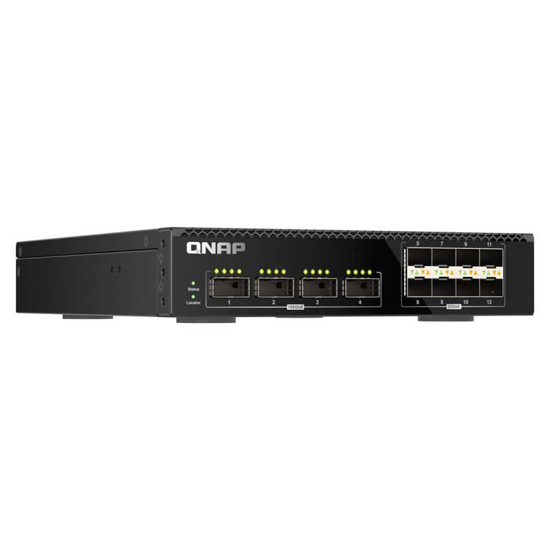 QNAP QNAP スイッチングハブ［100GbE QSFP28×4/25GbE SFP28×8］ QSW-M7308R-4X QSW-M7308R-4X