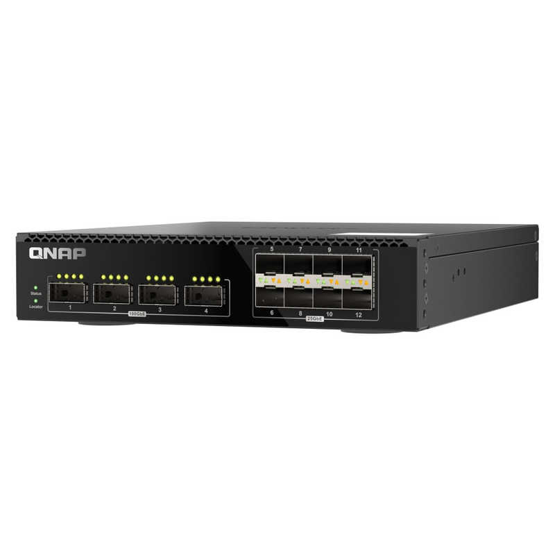 QNAP QNAP スイッチングハブ［100GbE QSFP28×4/25GbE SFP28×8］ QSW-M7308R-4X QSW-M7308R-4X