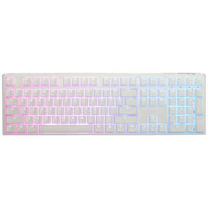 Ducky One 3 Classic Pure White Full RGB Cherry Silver ONE3CLASSICPWSILVER