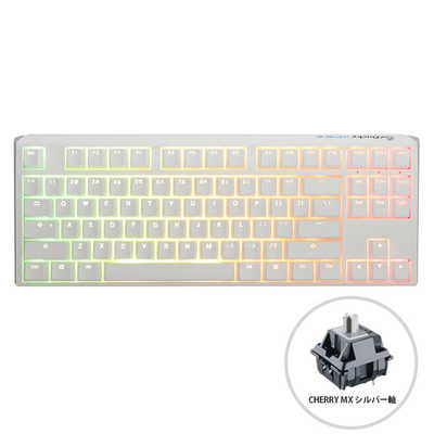 Ducky ゲーミングキーボード ホワイト One 3 Classic Pure White TKL  