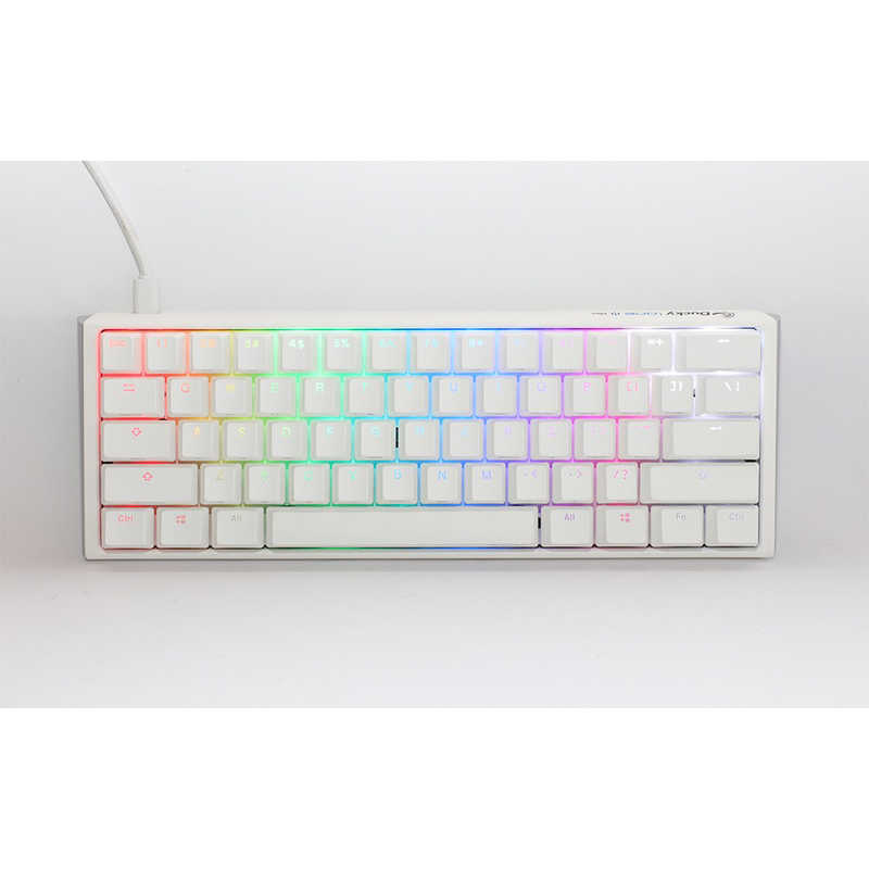 DUCKY ゲーミングキーボード One 3 Mini 60% keyboard Classic Pure White ホワイト [有線 /USB]  dk-one3-classic-pw-rgb-mini-silver の通販 | カテゴリ：パソコン・周辺機器・プリンター | DUCKY  家電通販のコジマネット - 全品代引き手数料無料