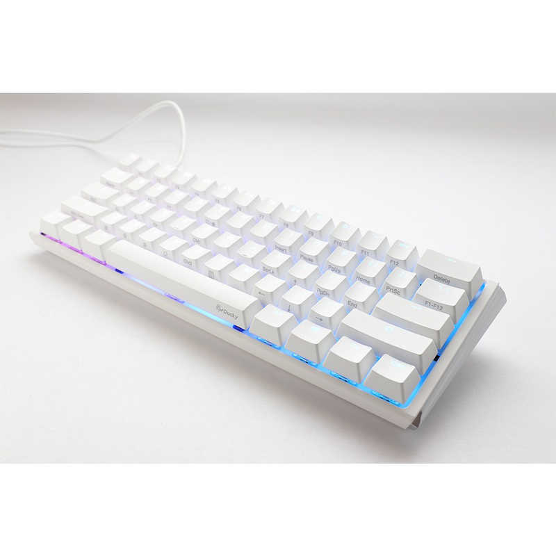 DUCKY ゲーミングキーボード One 3 Mini 60% keyboard Classic Pure White ホワイト [有線 /USB]  dk-one3-classic-pw-rgb-mini-silver の通販 | カテゴリ：パソコン・周辺機器・プリンター | DUCKY  家電通販のコジマネット - 全品代引き手数料無料