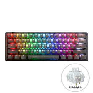 Ducky ߥ󥰥ܡ One 3 Mini 60 keyboard Aura Edition Aura Black ֥åͭ /USB ONE3AURABLACKKJY