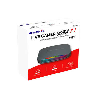 新品　GC553G2　AverMedia　Live　GAMER　ULTRA2.1 AVERMEDIA Live Gamer ULTRA 2.1「バルク品」 GC553G2 の通販