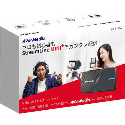 AVERMEDIA StreamLine MINI＋ GC311G2 の通販 - カテゴリ：パソコン
