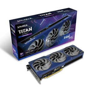 SPARKLE グラフィックボード Intel Arc B580 TITAN OC ［Intel Arcシリーズ /12GB］ブルー SB580T12GOC
