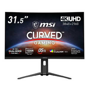 MSI ߥ󥰥˥ MAG 321CUPDF 31.5 /4K UHD(3840  2160)/160Hz(եHD320Hz) /磻 /̷ MAG-321CUPDF
