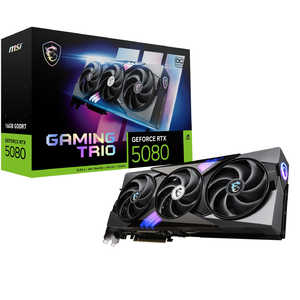 MSI GeForce RTX 5080 16G GAMING TRIO OC GeForce RTX꡼ /16GB GeForceRTX508016GGAMINGTRIOOC